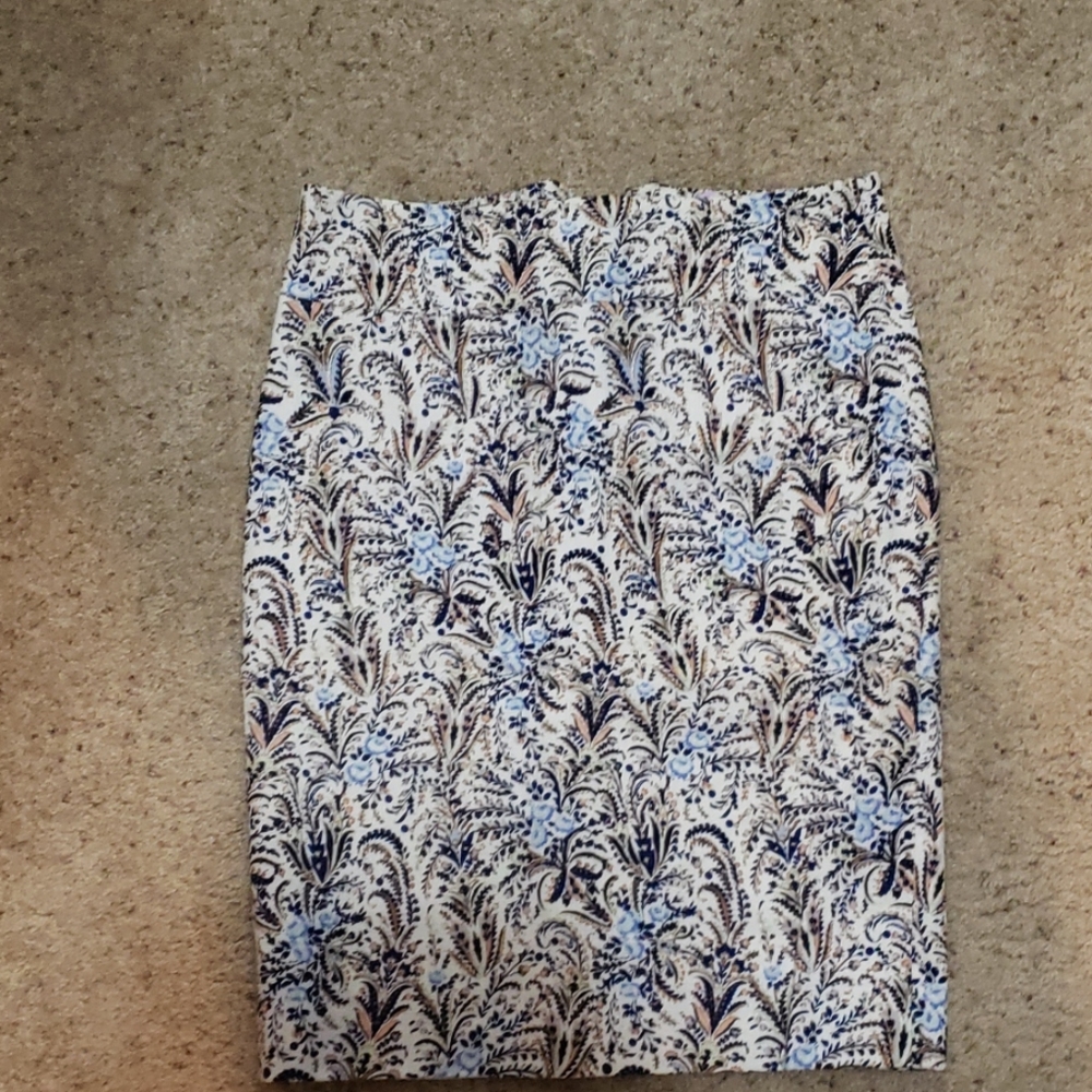 Ann Taylor printed skirt